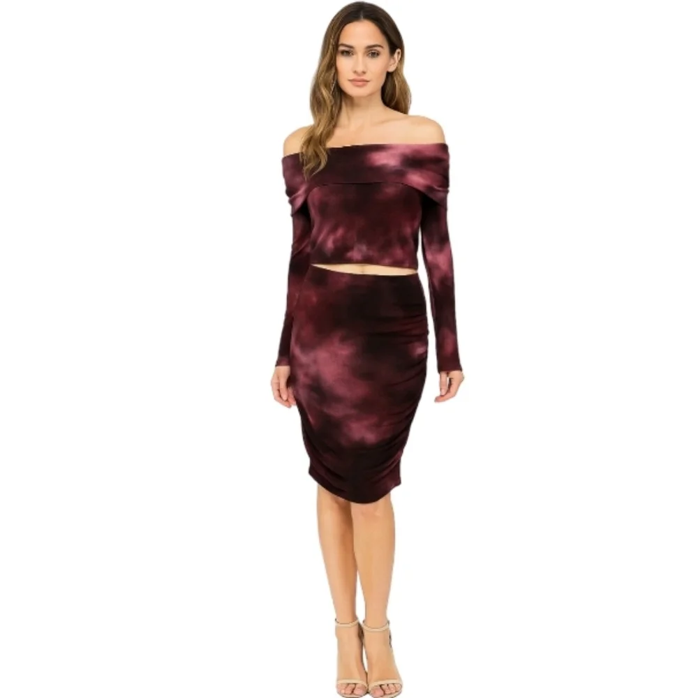 NWT Madden NYC 2-piece Tie dye Skirt Set Women's Medium‎